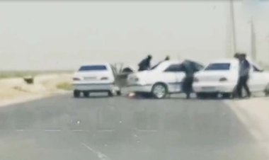 زورگیری مسلحانه اشرار از یک خودرو در شادگان