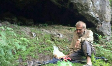 ببینید| مرد غارنشین فومنی درگذشت