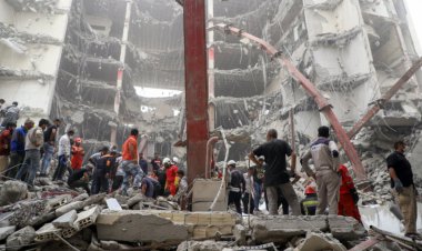 تخریب بخش به بخش ساختمان متروپل