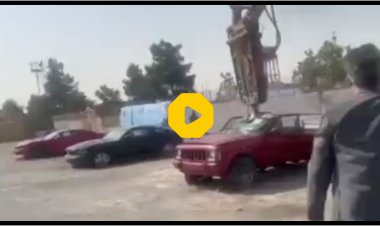 ببینید | این خودروهای لوکس میلیاردی،‌ در انبار تملیکی، نابود شدند