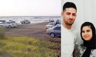 اولین تصویر از عروس و داماد غرق شده