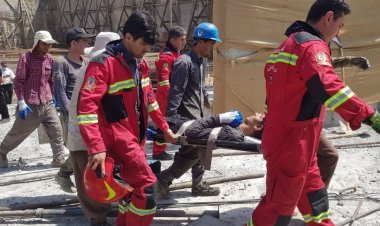 سقوط کارگر ساختمانی به محل گودبرداری در شیراز