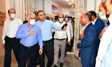 بازدید رئیس سازمان زندان‌ها از زندان مرکزی اهواز
