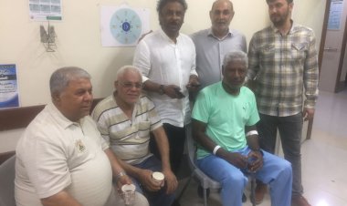 ستاره فوتبال آبادان در بیمارستان