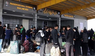 عزیمت ۲۵ هزار زائر از مرز شلمچه به عتبات عالیات