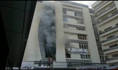 حریق در بیمارستان رسول اکرم(ص)