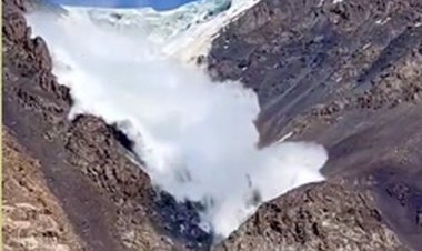 اگر می‌ترسید نبینید: تصویر هولناک سقوط بهمن