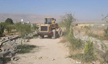 تخریب ۸۵۰ باغ شهری غیرمجاز در شیراز