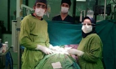 خارج کردن ۴ سوزن از قلب و قفسه سینه یک زن