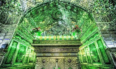 شاهچراغ  (ع) غرق در شادی عید بزرگ شیعیان