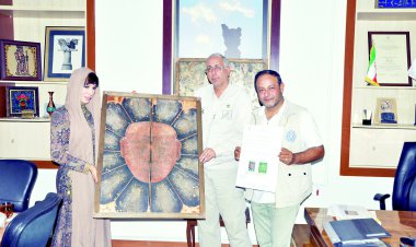 نقاشیهای «یوتاب» در پایگاه میراث جهانی تخت جمشید ماندگار شد