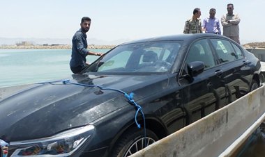 توقیف بی‌ام‌و 2 میلیارد تومانی قاچاق در هرمزگان