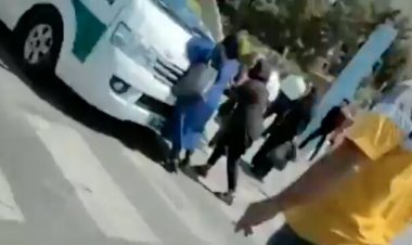 دلجویی پلیس  از  مادر  نگران