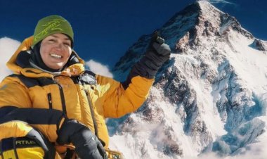 صعود اولین بانوی ایرانی به دومین قله بلند جهان