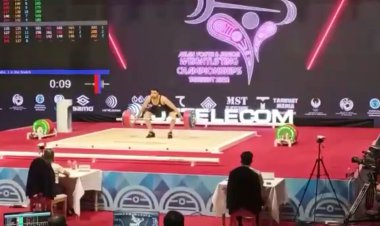 وزنه‌بردار جوان ایرانی رکورد زد و طلایی شد