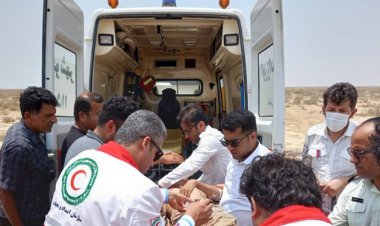 نجات ۷  مرزبان بوشهری گرفتار در باتلاق