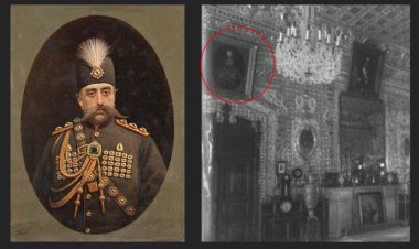 داغ پرتره مظفرالدین شاه بر دل کاخ گلستان ماند!