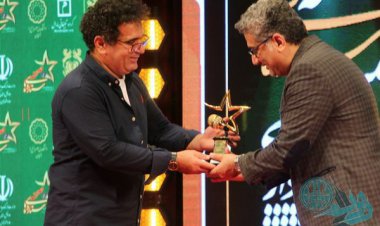تندیس ستاره‌ جاودان به هنرمند بوشهری رسید