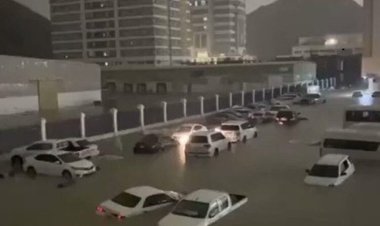 تصاویر بلایی که سیل بر سر فجیره امارات آورد | شهر غرق شد