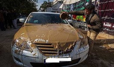 گِل مالی کردن خودروها در ایام محرم ممنوع است