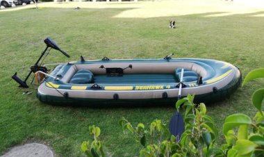 ببینید| اقدام جالب یک شهروند شیرازی؛ نصب قایق بادی روی پنجره!