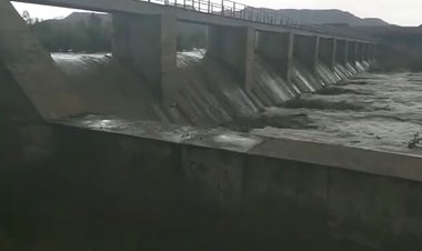 سد «اهرم» سرریز شد