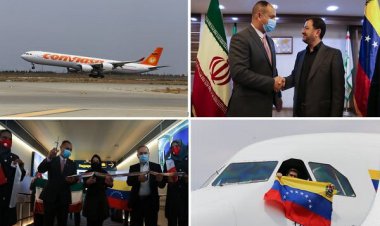 افتتاح  پرواز مستقیم میان ایران و ونزوئلا    