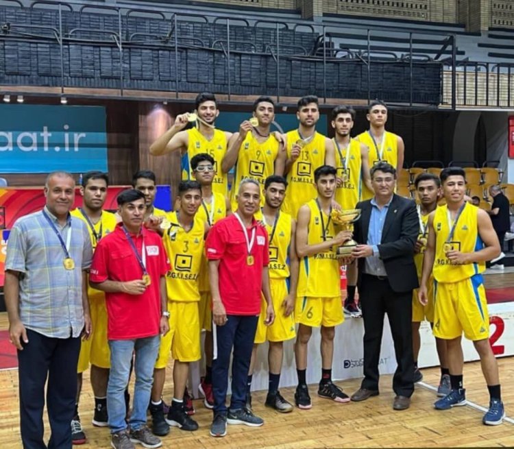 هرمزگان بر بام بسکتبال جوانان ایران