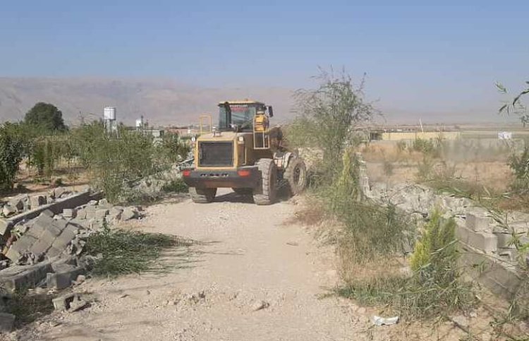 تخریب ۸۵۰ باغ شهری غیرمجاز در شیراز