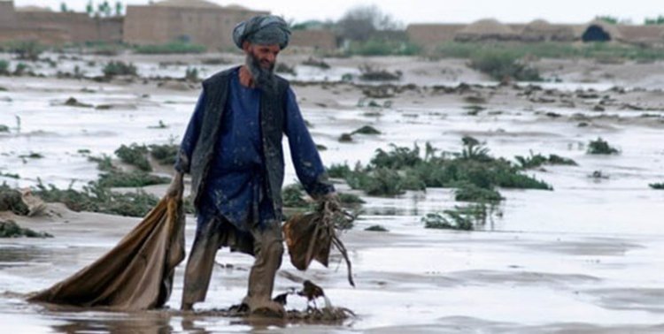 مرگ 63 نفر و تخریب 12 هزار خانه بر اثر وقوع سیل در افغانستان