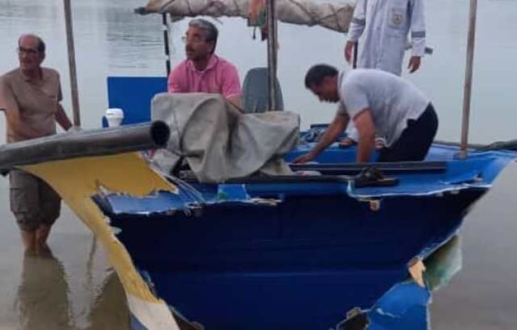 یک کشته و ۲ مصدوم بر اثر برخورد قایق صیادی با شناور ناشناس