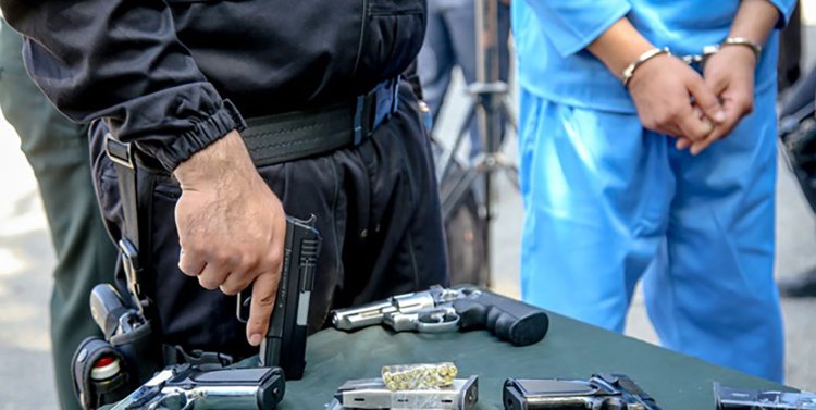 دو باند قاچاق سلاح و مهمات در خوزستان منهدم شدند