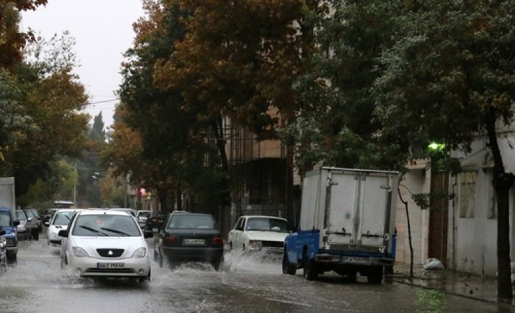 افزایش شدت بارندگی در شیراز از صبح جمعه
