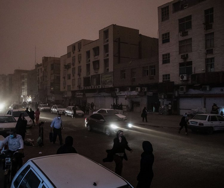 سیل هم حریف ریزگردهای خوزستان نشد
