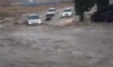 سیل شدید در شهر یاسوج