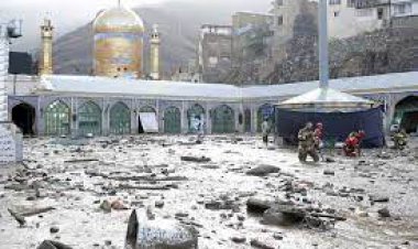 ببینید| لحظه هولناک شروع سیل امامزاده داوود