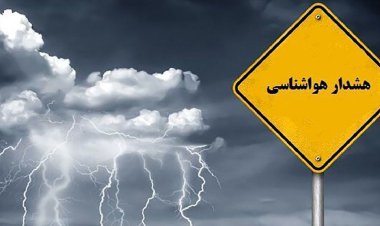 هشدار نارنجی تندباد و رگبار و خاک در خوزستان