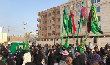 ببینید | آیین ۹۰۰ ساله عزاداری علم شمشیری در قشم