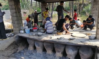 محرم؛ پخت حلیم جُم در بندرعباس