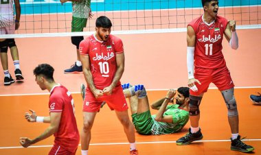 پیروزی والیبالیست‌های جوان ایران در جام  آسیا