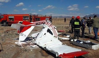 سقوط هواپیمای فوق سبک در فارس