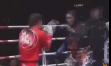 ببینید | مشت‌های سهمگین الهه منصوریان