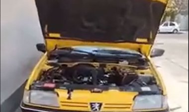 تماشاکنید| تاکسی لاکچری در شیراز