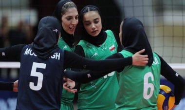 نایب قهرمانی تیم ملی والیبال زنان ایران