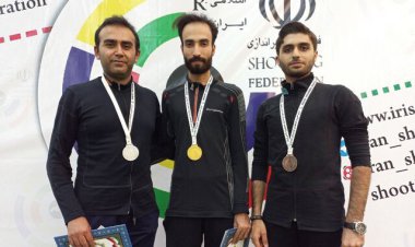 رکوردشکنی و قهرمانی نکونام در مسابقات آزاد تفنگ