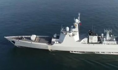 حضور ناوشکن چینی در محل رزمایش موشکی تایوان