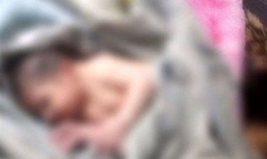 پیدا شدن نوزاد کنار سطل زباله