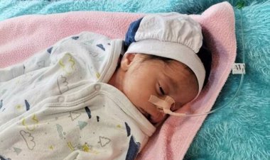 عکس| رها کردن یک نوزاد معلول کنار شیرخوارگاه آمنه
