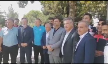 ببینید | دیدار علی پروین با اسکوچیچ | پیش‌بینی عجیب سلطان از نتایج تیم ملی در جام جهانی