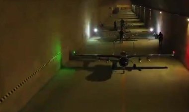 تصاویری از شهر زیرزمینی پهپادی ارتش ایران